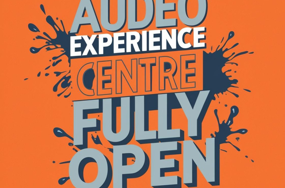 AuDeo Experience Centre Fully Open – Explore cutting-edge audio-visual solutions and immersive technologies in a state-of-the-art environment designed for innovation and collaboration.