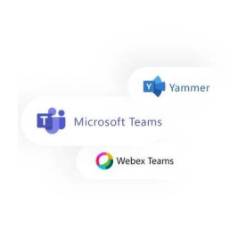 Seenspire Integration with Yammer Microsoft Teams and Webex Teams